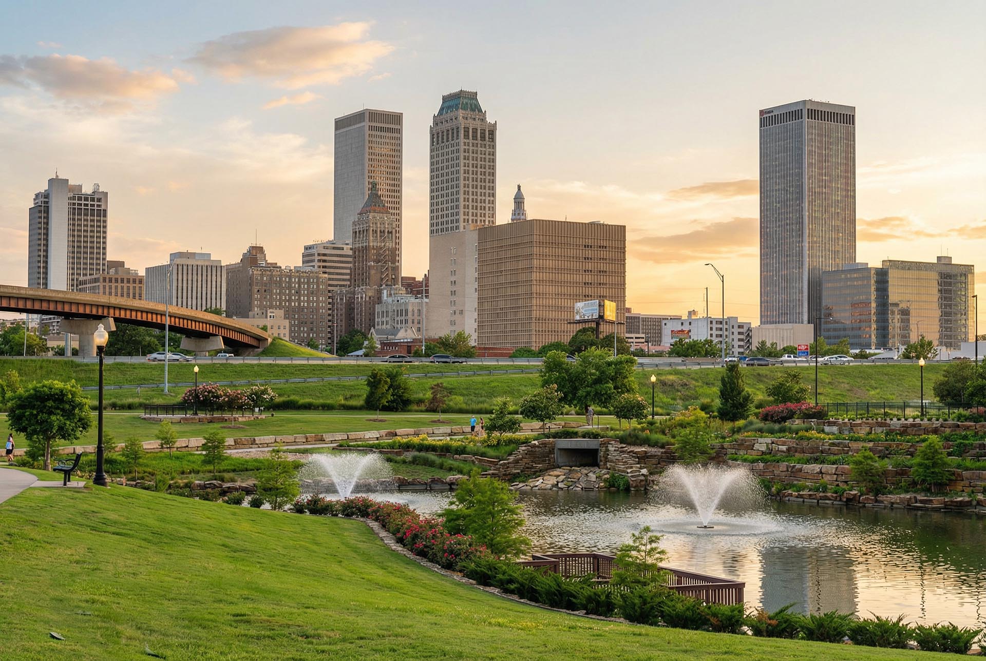 Oklahoma - Tulsa Skyline